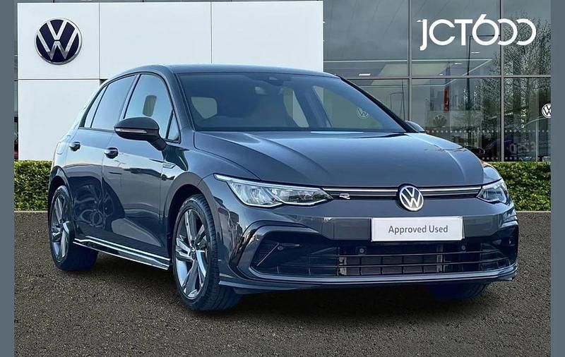 Used VW Golf VIII R-line 130 HP (95 kW) 2021 Grey Hatchback