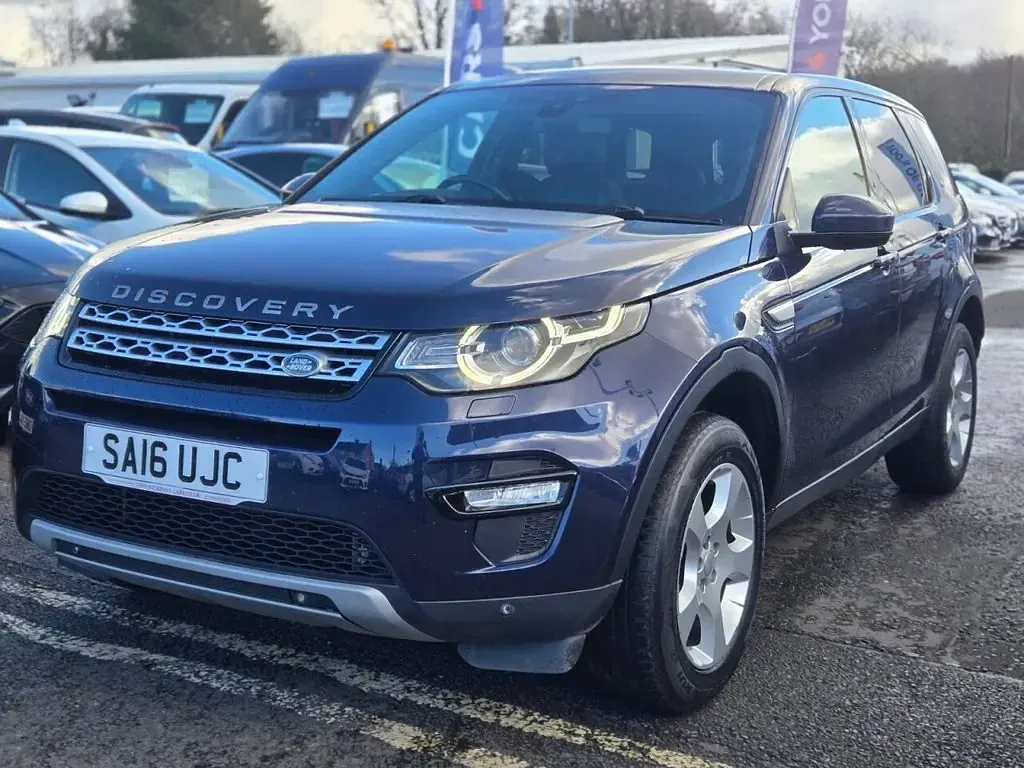 Used Land Rover Discovery 4 HSE 150 HP (110 kW) 2016 Blue SUV