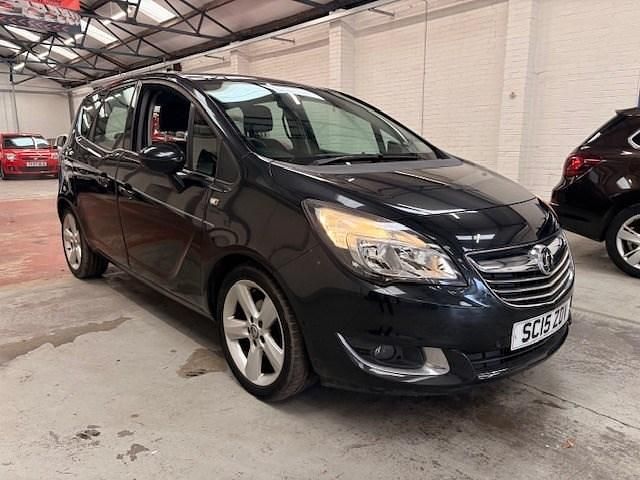 Black Used 2015 Vauxhall Meriva MPV | £4,490 (Fair price) - Image 1/4