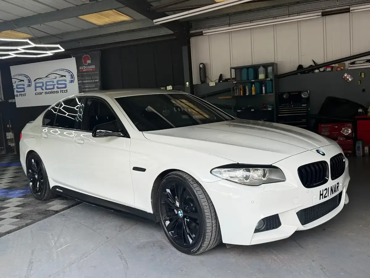 Used BMW 520 M Sport 2013 White Sedan
