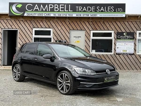 Used VW Golf VII SE 115 HP (84 kW) 2018 Black Hatchback