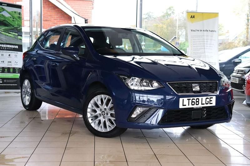Blue Used 2018 Seat Ibiza SE Technology Hatchback | £10,400 (Fair price) - Image 1/4