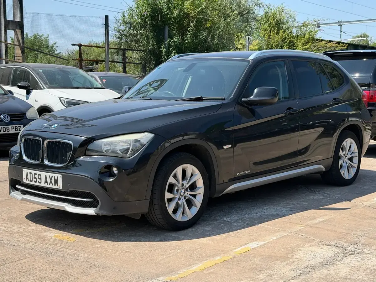 Used BMW X1 177 HP (130 kW) 2009 Black SUV