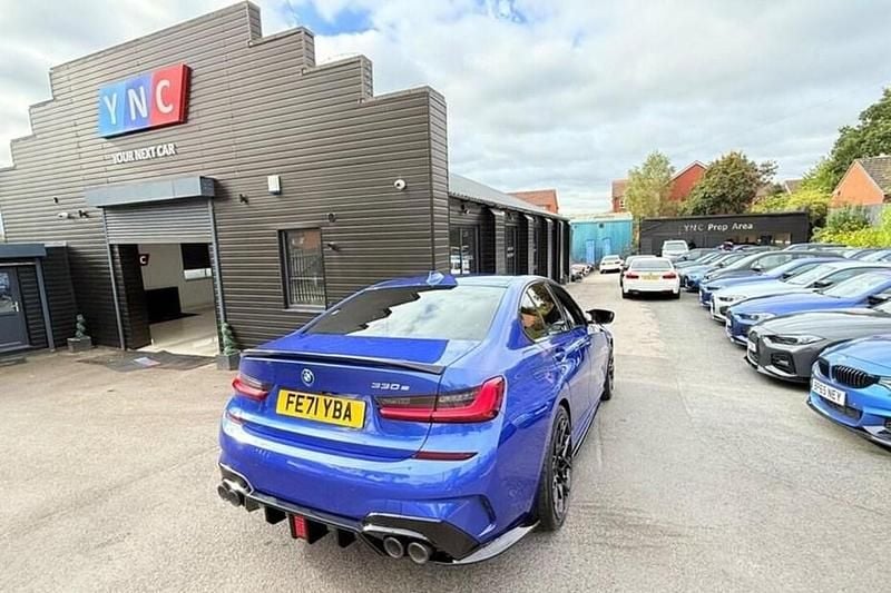 Blue Used 2021 BMW 330e M Sport Sedan | £22,991 (Fair price) - Image 1/1