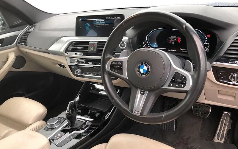 Used BMW X3 M Sport 292 HP (214 kW) 2020 Blue SUV