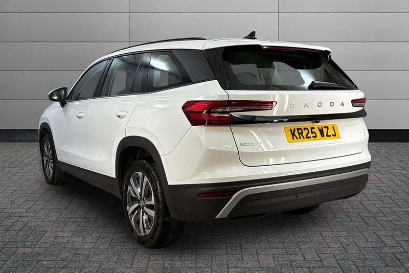 Used Skoda Kodiaq SE 150 HP (110 kW) 2025 Moon white metallic SUV