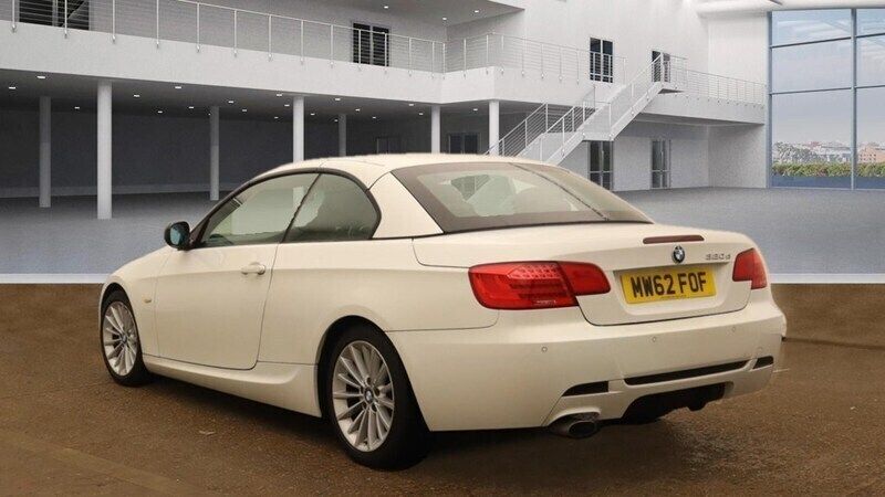 White Used 2013 BMW 320 Cabriolet Sport Line Cabriolet | £6,988 (Fair price) - Image 1/4