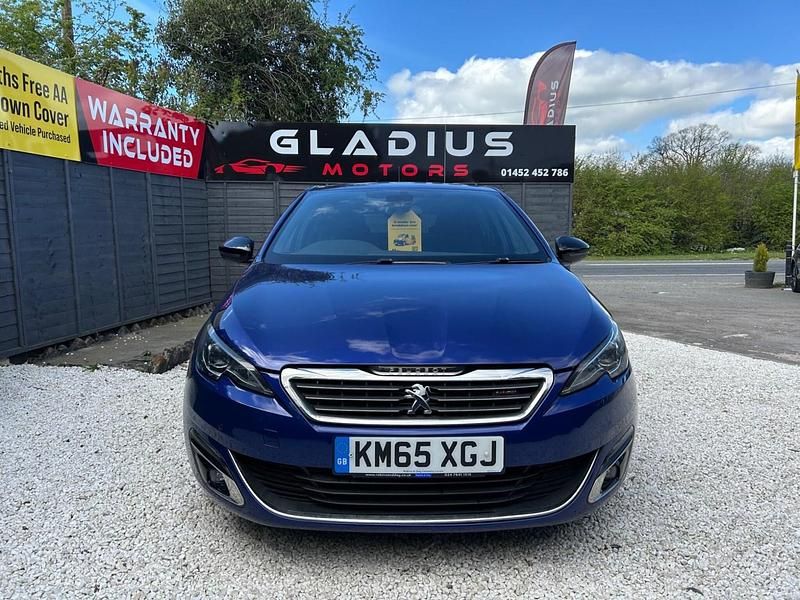 Used Peugeot 308 GT-line 2015 Blue Hatchback