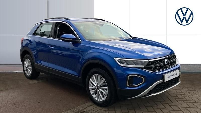 Blue Used 2022 VW T-Roc Life SUV | £20,249 (Fair price) - Image 1/3
