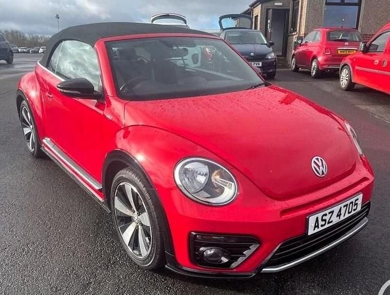 Usado VW Beetle R-line 2017 Vermelho Citadino
