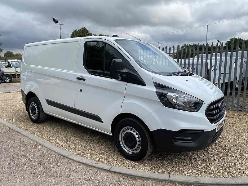 Frozen white (solid paint) Used 2021 Ford Transit Custom Van | £8,995 (Super price) - Image 1/4