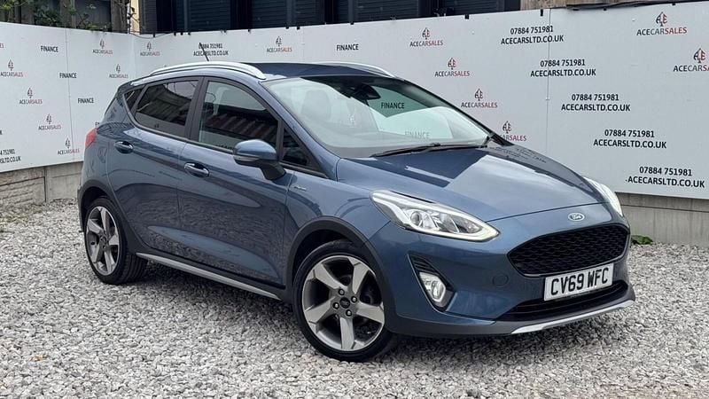 Blue Used 2019 Ford Fiesta Active Hatchback | £9,295 (Fair price) - Image 1/4