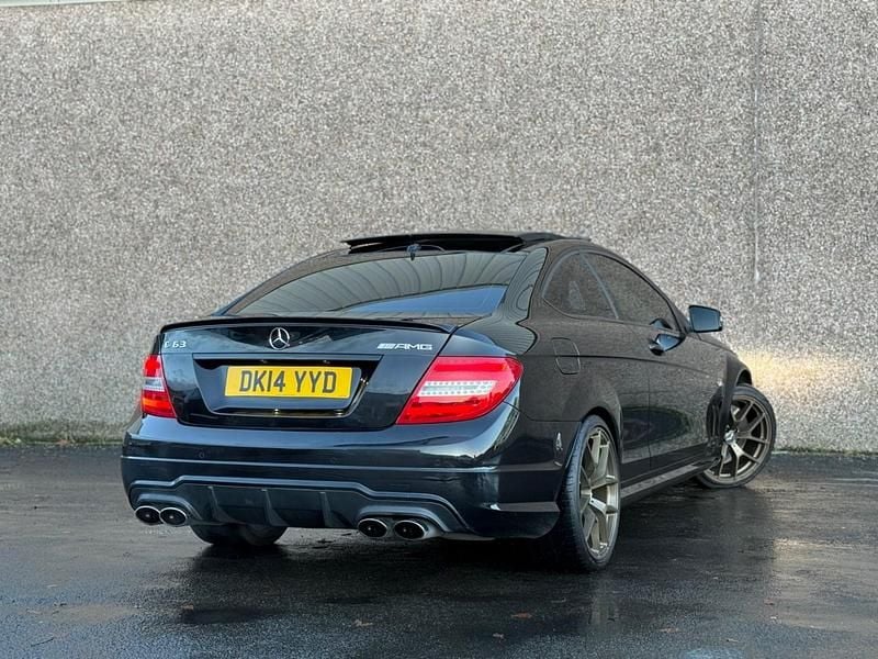 Usado Mercedes C63 AMG 2014 Preto Coupé