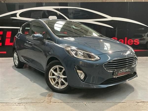 Blue Used 2019 Ford Fiesta Zetec Hatchback | £9,975 (Fair price) - Image 1/4