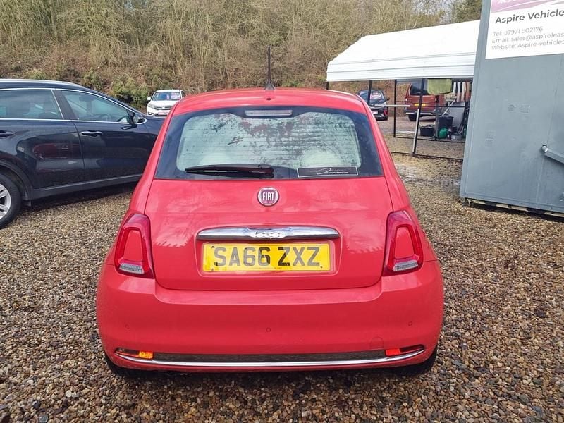Used Fiat 500 Lounge 69 HP (50 kW) 2016 Pink Hatchback