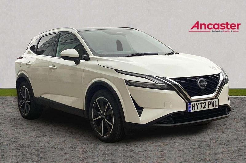 White Used 2022 Nissan Qashqai Tekna SUV | £23,275 (Expensive) - Image 1/4
