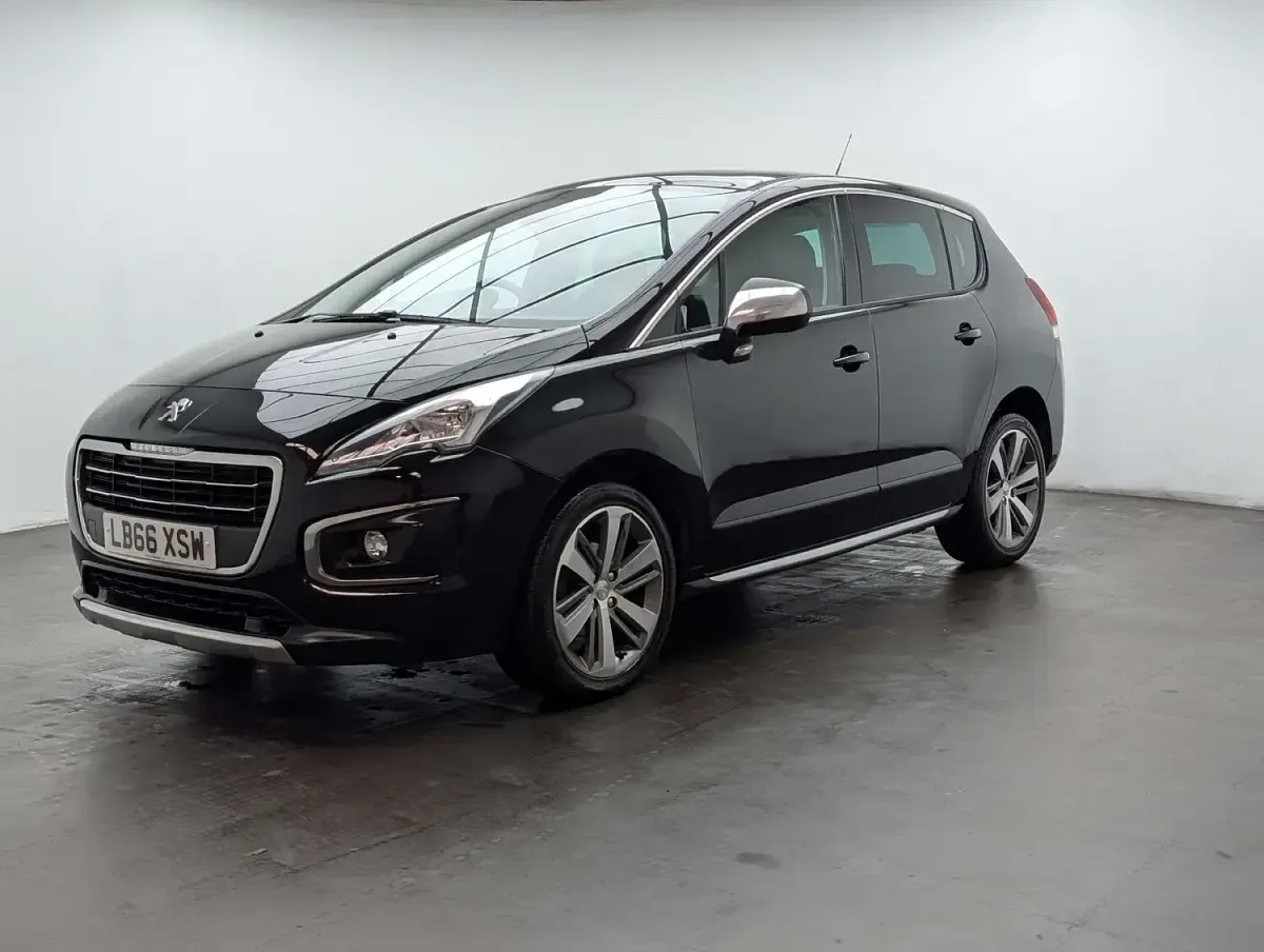 Used Peugeot 3008 Allure 120 HP (88 kW) 2017 Black SUV