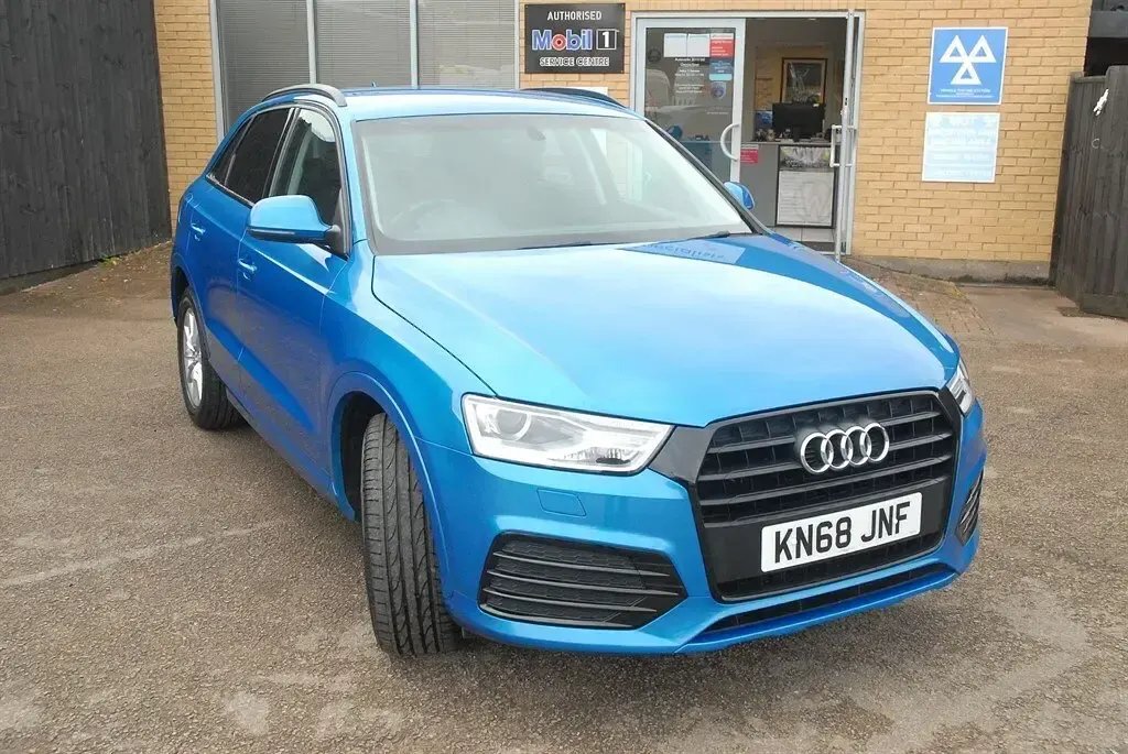 Used Audi Q3 Sport 150 HP (110 kW) 2018 Blue SUV