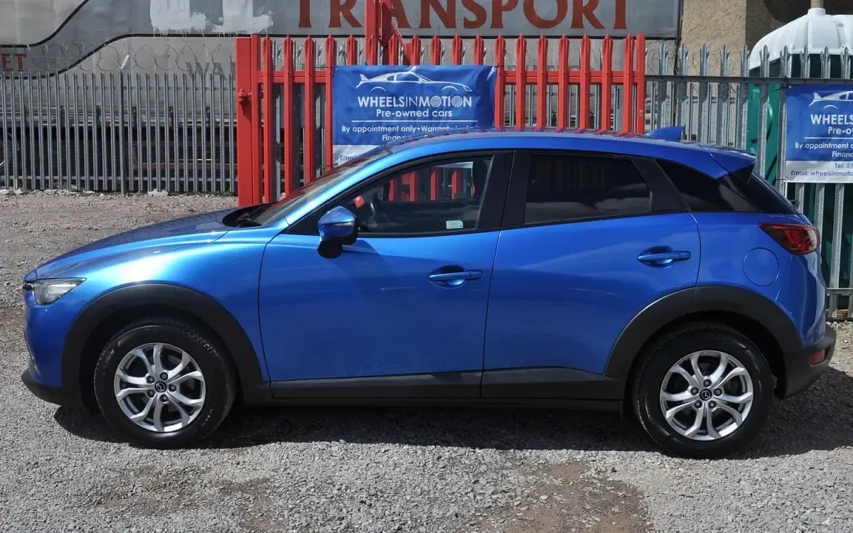 Used Mazda CX-3 120 HP (88 kW) 2015 Blue SUV