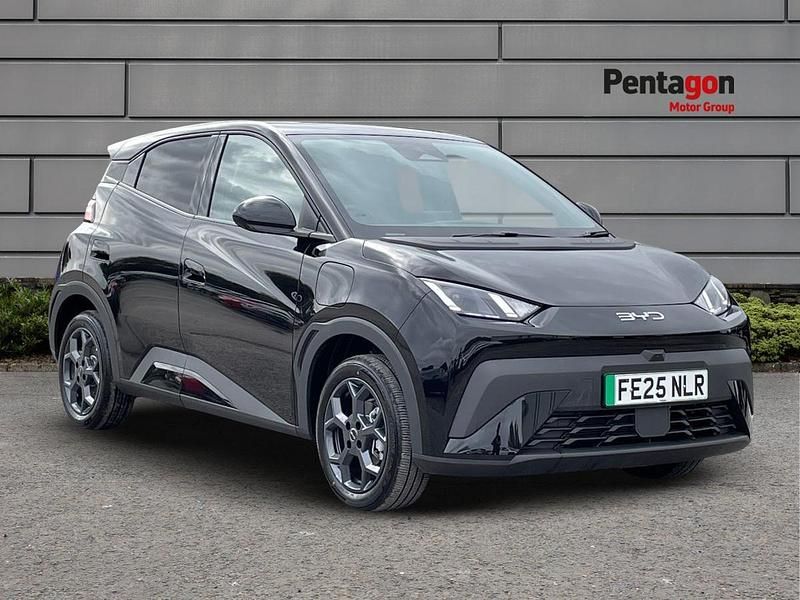 Apricity white Used 2025 BYD Dolphin Comfort Hatchback | £18,995 (Good price) - Image 1/4