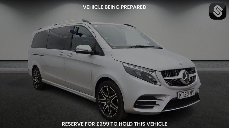 Used Mercedes V220 AMG line 163 HP (119 kW) 2023 Silver MPV