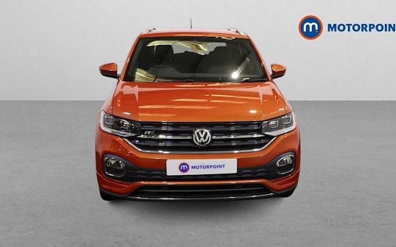 Used VW T-Cross R-line 116 HP (85 kW) 2019 Orange SUV