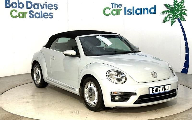 Used VW Beetle Cabriolet Design 150 HP (110 kW) 2017 Silver Cabriolet