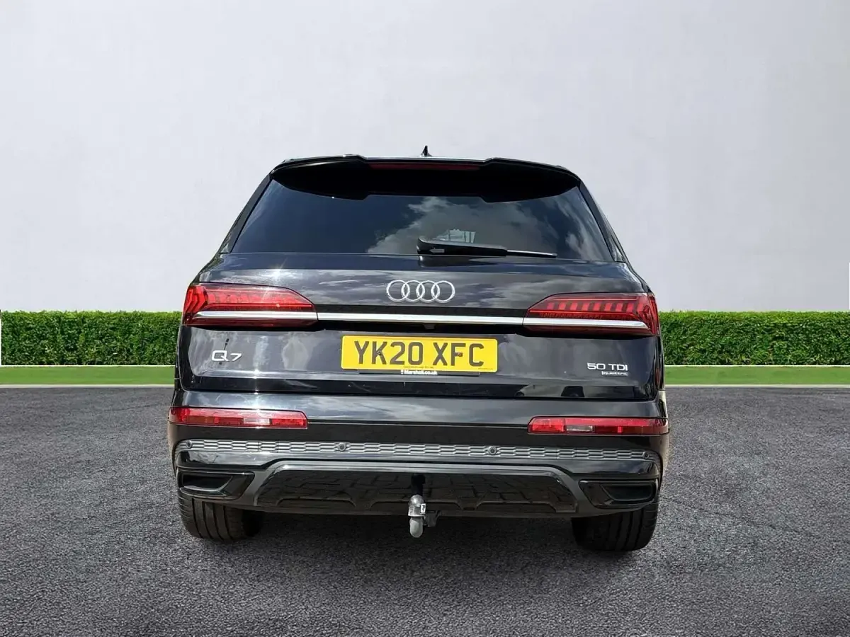 Used Audi Q7 Black Edition 2020 Black SUV