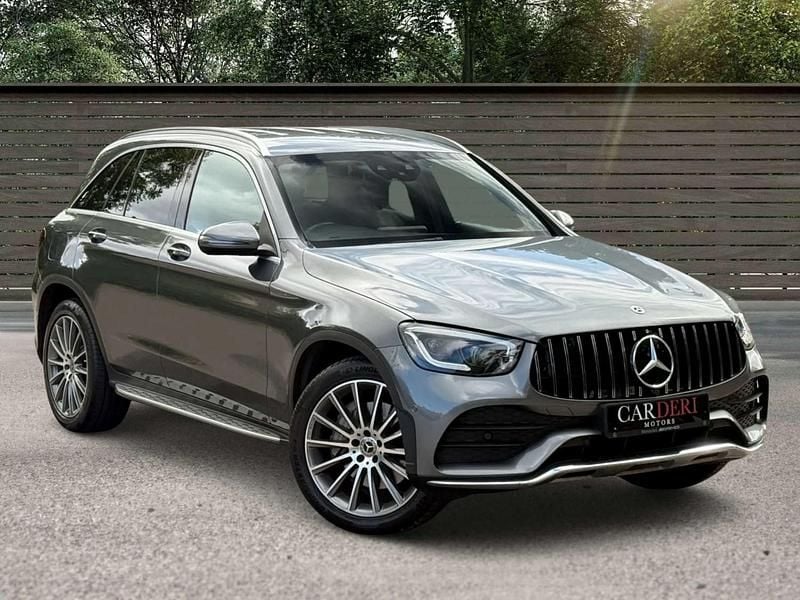 Grey Used 2019 Mercedes GLC220 AMG Line Premium SUV | £24,100 (Fair price) - Image 1/4