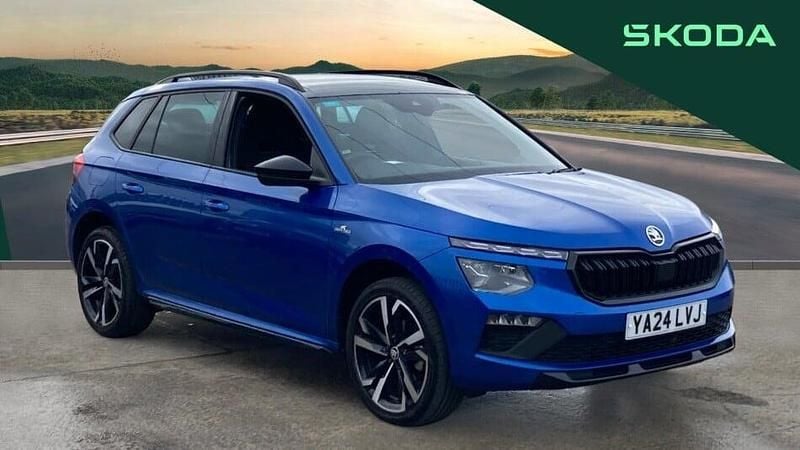 Used Skoda Kamiq Monte Carlo 150 HP (110 kW) 2023 Blue SUV