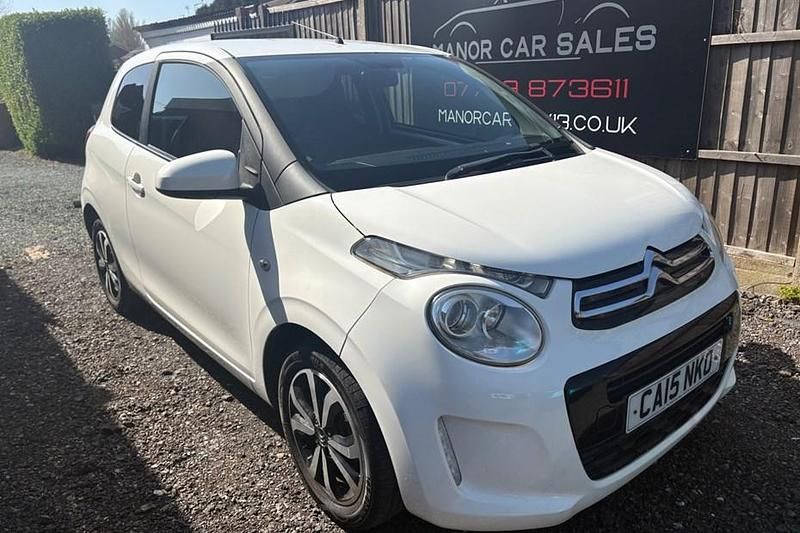 Used Citroën C1 Flair 68 HP (50 kW) 2015 White Hatchback