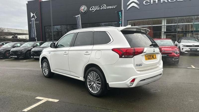 Used Mitsubishi Outlander P-HEV 221 HP (162 kW) 2020 Blue SUV