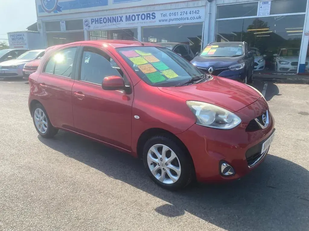 Used Nissan Micra Acenta 2014 Red Hatchback
