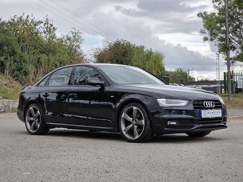 Black Used 2014 Audi A4 Black Edition Sedan | £6,495 (Good price) - Image 1/4