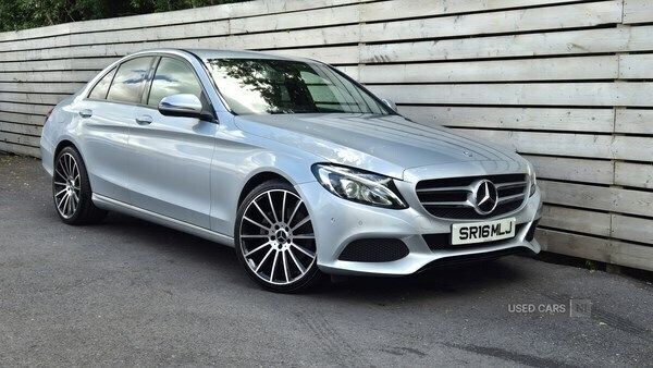 Silver Used 2016 Mercedes C220 Sedan | £10,950 (Good price) - Image 1/4