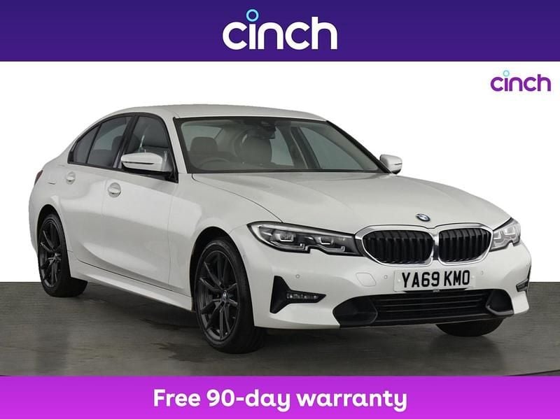 White Used 2019 BMW 320 Sport Line Sedan | £17,949 (Fair price) - Image 1/3