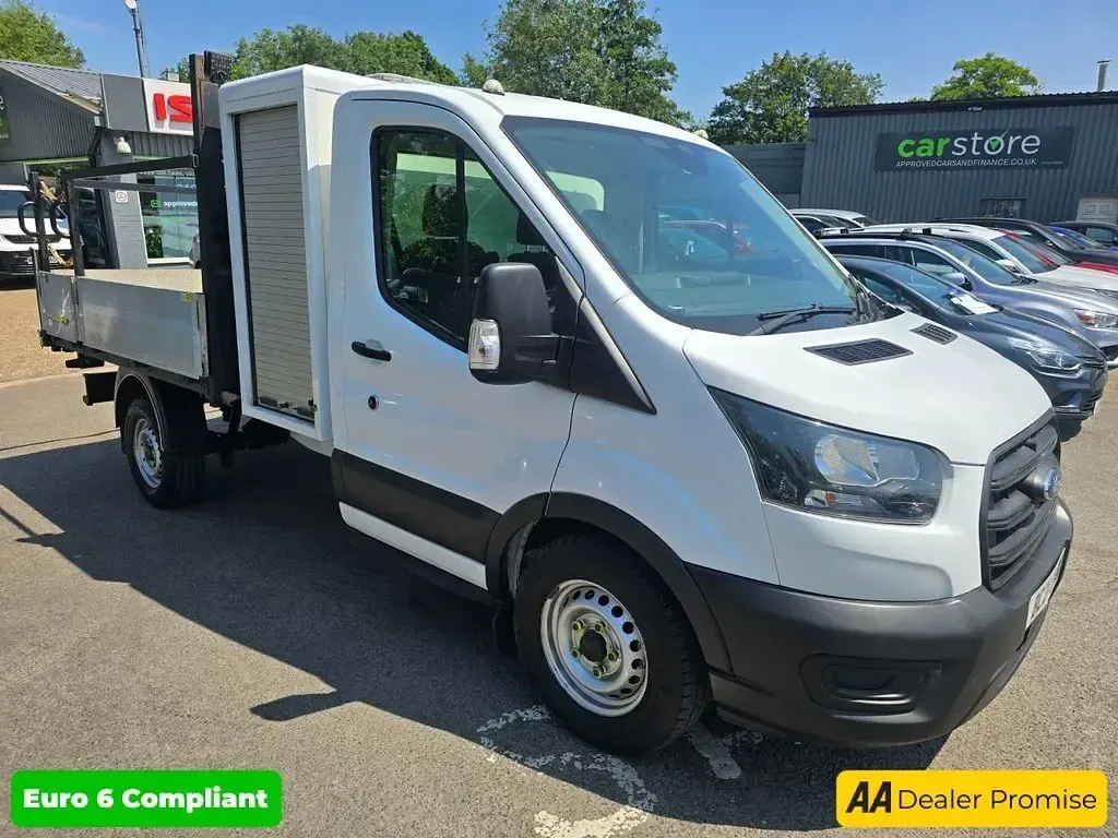 Used Ford Transit 130 HP (95 kW) 2021 White Van