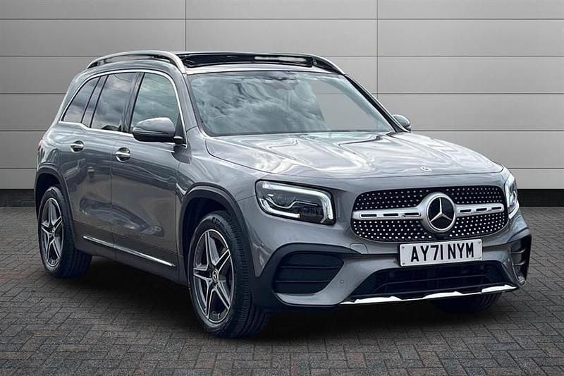 Mountain grey Used 2022 Mercedes GLB200 AMG Line Premium Plus SUV | £28,990 (Fair price) - Image 1/4