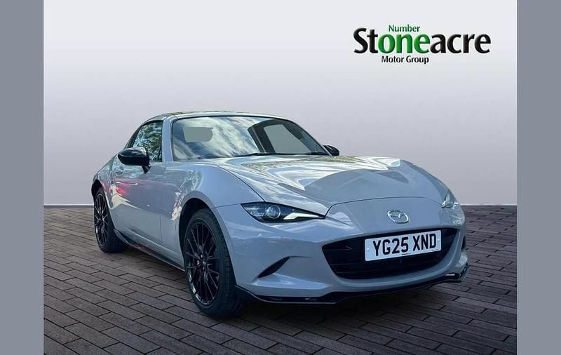 Grey New 2025 Mazda MX5 Homura-Line Cabriolet | £33,490 (Expensive) - Image 1/4