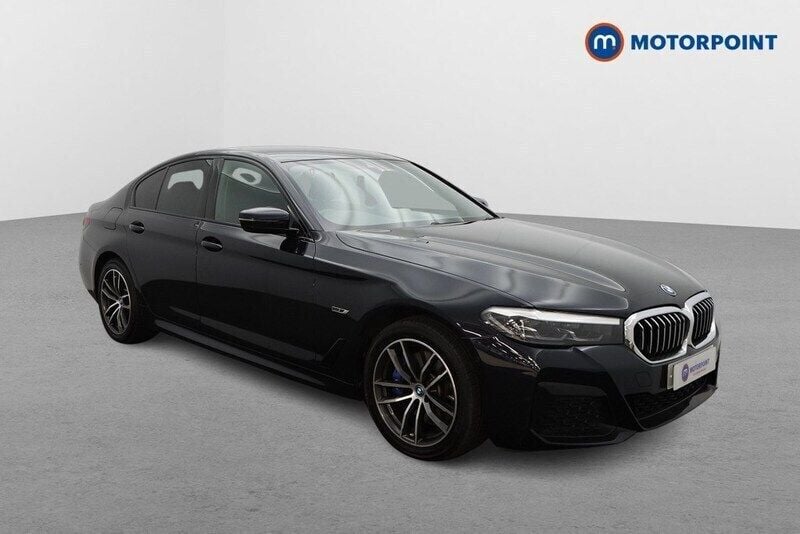 Black Used 2022 BMW 530e M Sport Sedan | £23,999 (Good price) - Image 1/4
