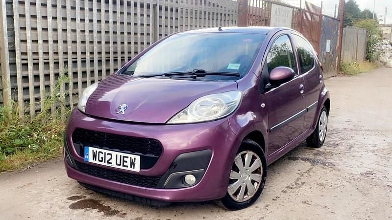 Purple Used 2012 Peugeot 107 Active Hatchback | £1,499 (Good price) - Image 1/4