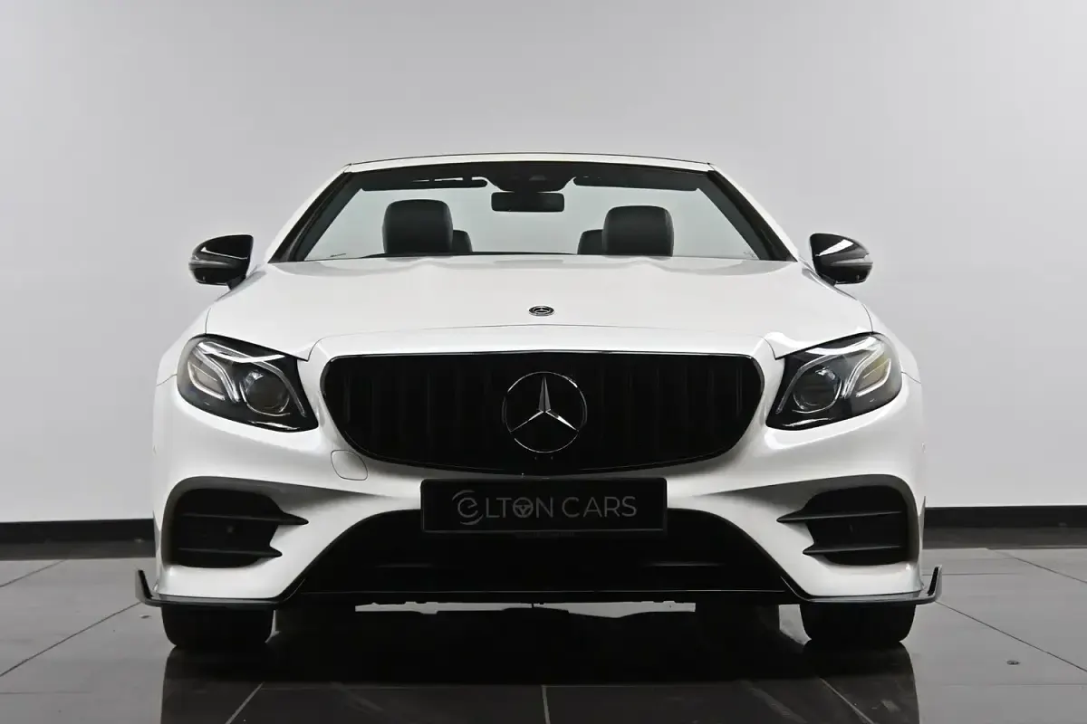 Used Mercedes E350 AMG Line Premium Plus 2018 White Cabriolet