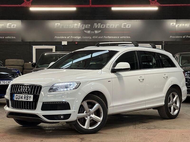 Used Audi Q7 S-Line 240 HP (176 kW) 2014 White SUV