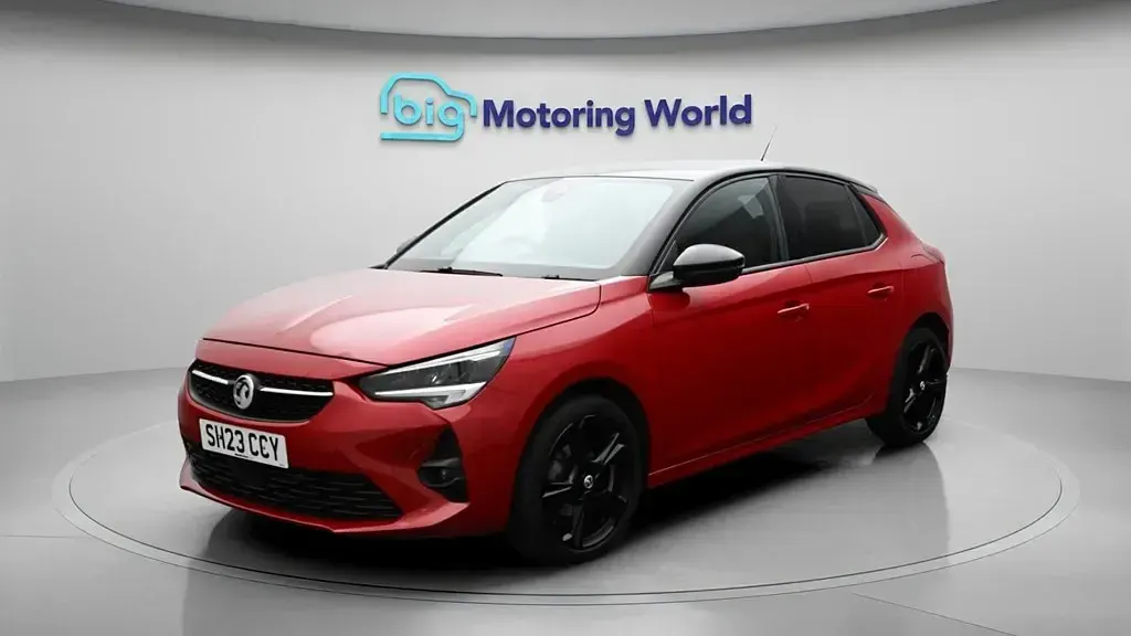 Used Vauxhall Corsa 75 HP (55 kW) 2023 Red Hatchback