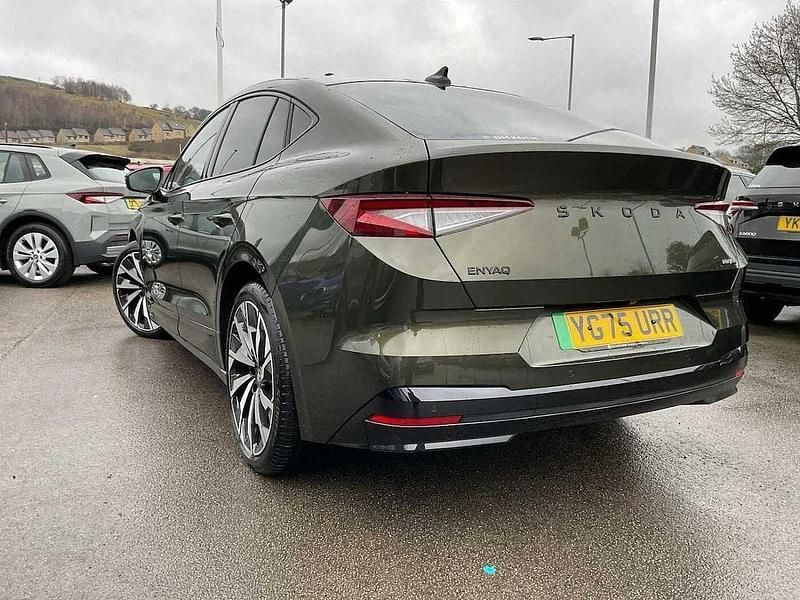 Used Skoda Enyaq iV SportLine 210 kW (286 HP) 2025 Green SUV