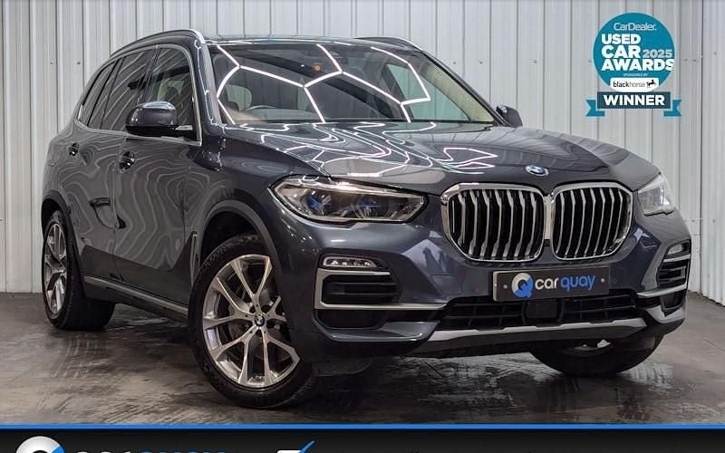 Grey Used 2021 BMW X5 xLine SUV | £41,995 (Good price) - Image 1/4