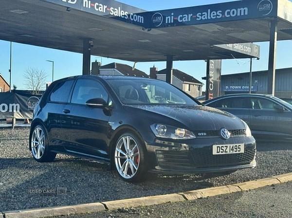 Used VW Golf VII GTD 2016 Black Hatchback