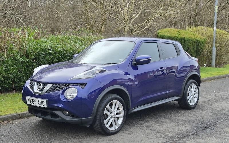 Used Nissan Juke N-Connecta 116 HP (85 kW) 2016 Blue SUV