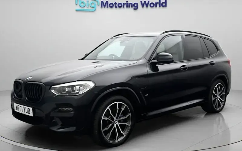 Used BMW X3 M Sport 292 HP (214 kW) 2021 Black SUV