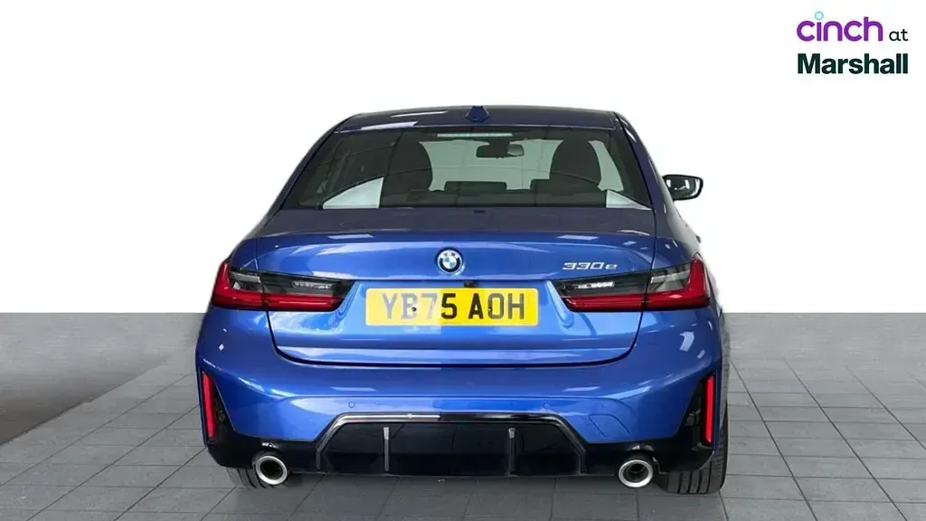 Used BMW 330e M Sport 292 HP (214 kW) 2025 Portimao blue Sedan